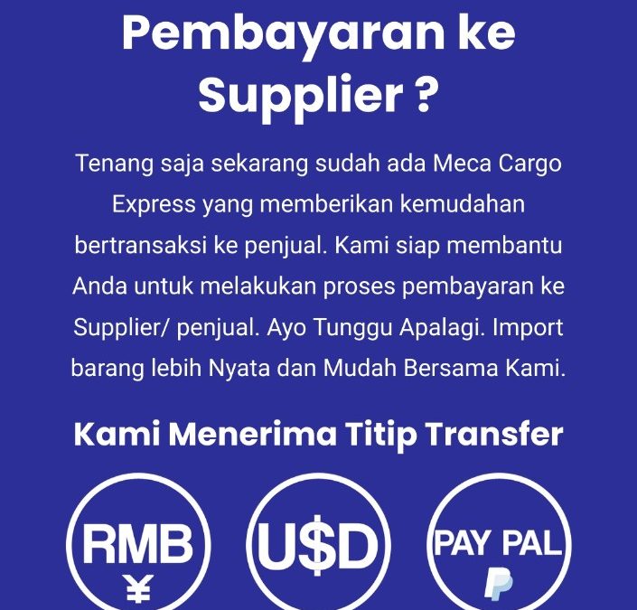 Jasa Transfer RMB ke Supplier China Aman Terpercaya